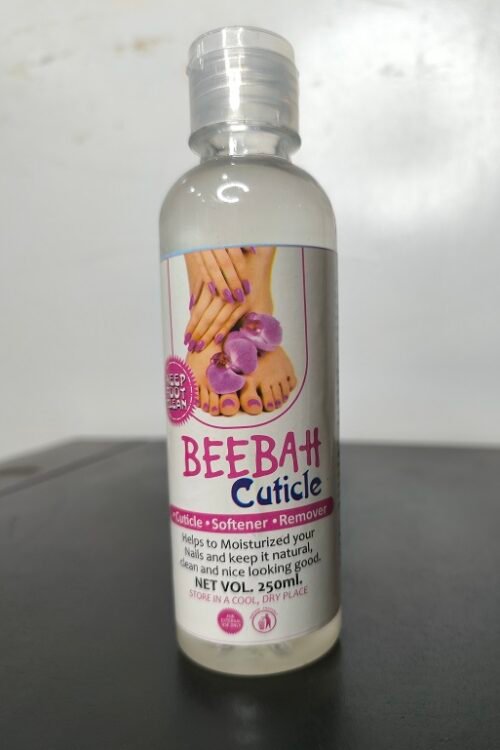 Beebah Cuticle Softener & Remover – Professional Nail Cuticle Care for Manicure & Pedicure