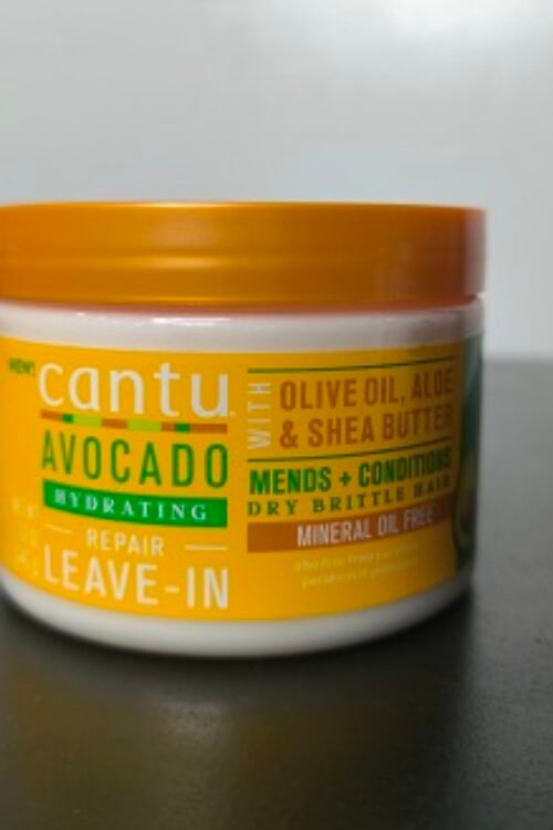 Contu Avocado Hydrating Repair Leave-In Conditioner – Deep Moisture & Damage Repair for Curly, Coily & Natural Hair