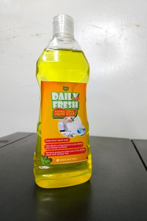 Daily Fresh Antibacterial Liquid Soap – Germ Protection Hand & Body Wash for All Skin Types