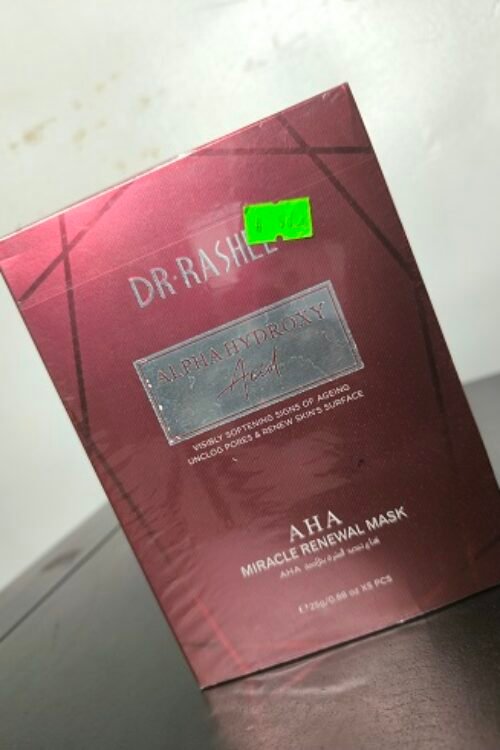 Dr. Rashel Alpha Hydroxy Acid (AHA) Renewal Mask – Exfoliating & Brightening Peel for Smooth, Radiant Skin