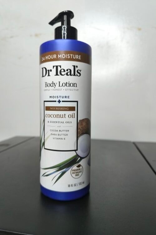 Dr Teal’s Body Lotion – Nourishing Moisture with Essential Oils & Shea Butter for Soft, Hydrated Skin