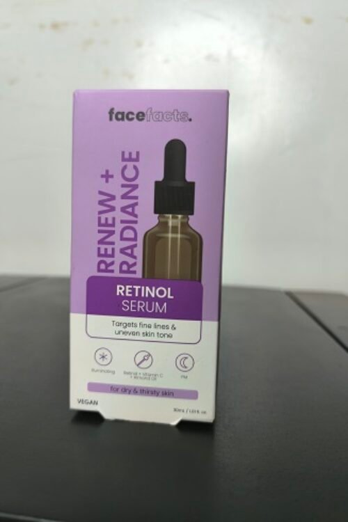 Face Facts Retinol Serum – Anti-Aging, Skin Renewing & Wrinkle-Reducing Night Serum